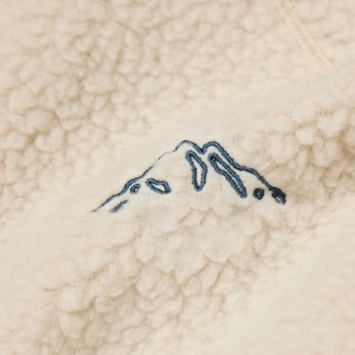 Breathable Warm Fleece High Neck Top Fleece Jacket with Zipper Pockets