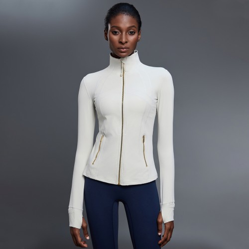 Women Moisture Wicking Zipper jacket