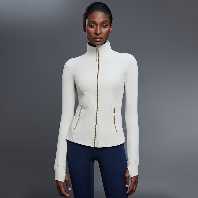Women Moisture Wicking Zipper jacket 