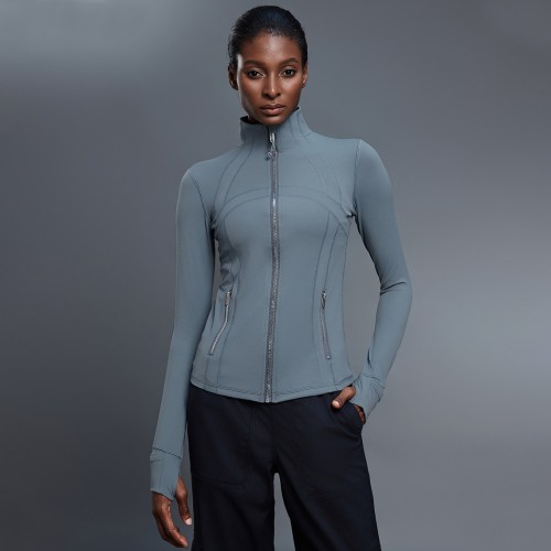 Women Moisture Wicking Zipper jacket 