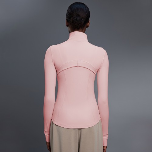 Women Moisture Wicking Zipper jacket