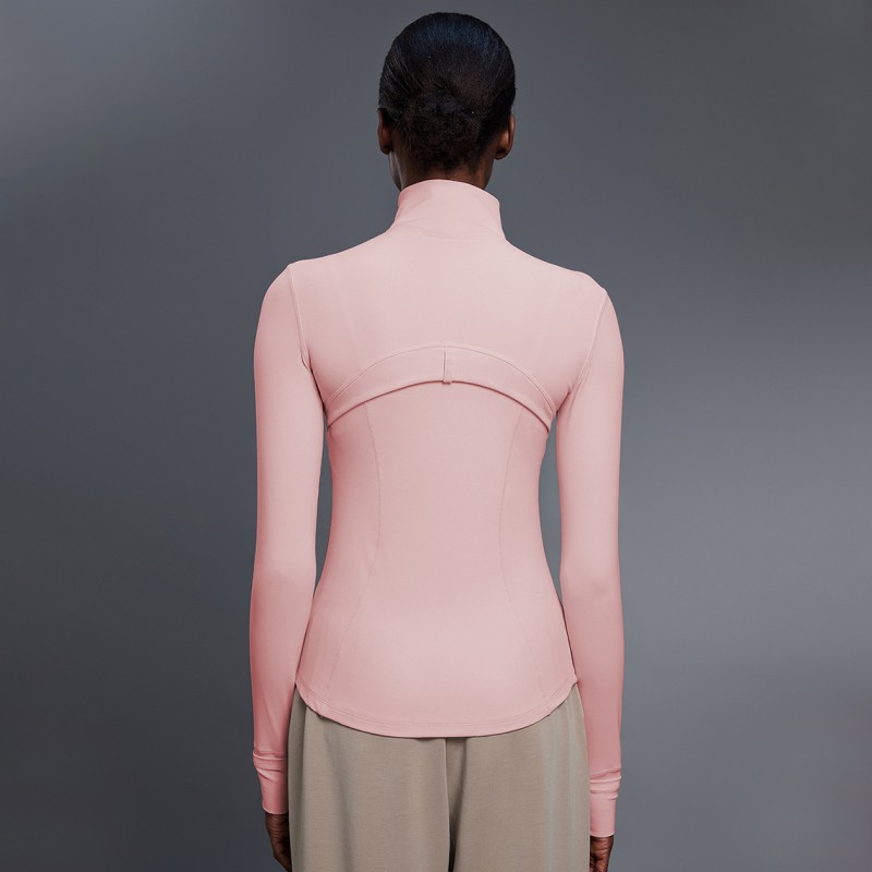 Women Moisture Wicking Zipper jacket 