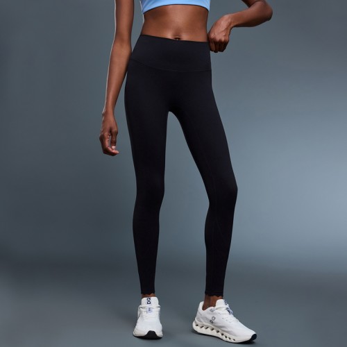 High Waisted Yoga Pants 9 Inch Capri Tights Shaping Stretchy Long Pants 
