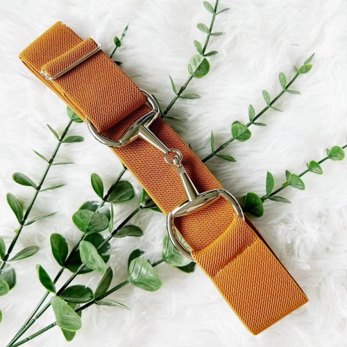 Belts-02 1.5-inch Elastic Equestrian Belt Bit Buckle for Horseback Riding Equestrian Sports Belts-02 1.5-inch Elastic Equestrian Belt Bit Buckle for Horseback Riding Equestrian Sports