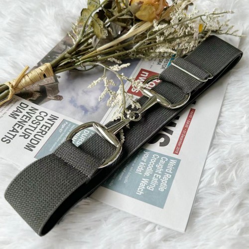 Belts-02 1.5-inch Elastic Equestrian Belt Bit Buckle for Horseback Riding Equestrian Sports Belts-02 1.5-inch Elastic Equestrian Belt Bit Buckle for Horseback Riding Equestrian Sports