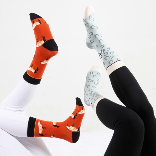 Custom Sublimation Knitting Socks 