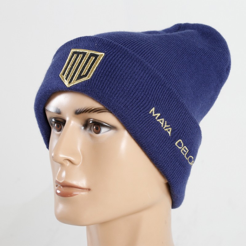Caps-05  Equestrian Winter Beanie for Men Women Cuffed Thick Knitted Unisex Winter Hat Beanies Skull Cap 