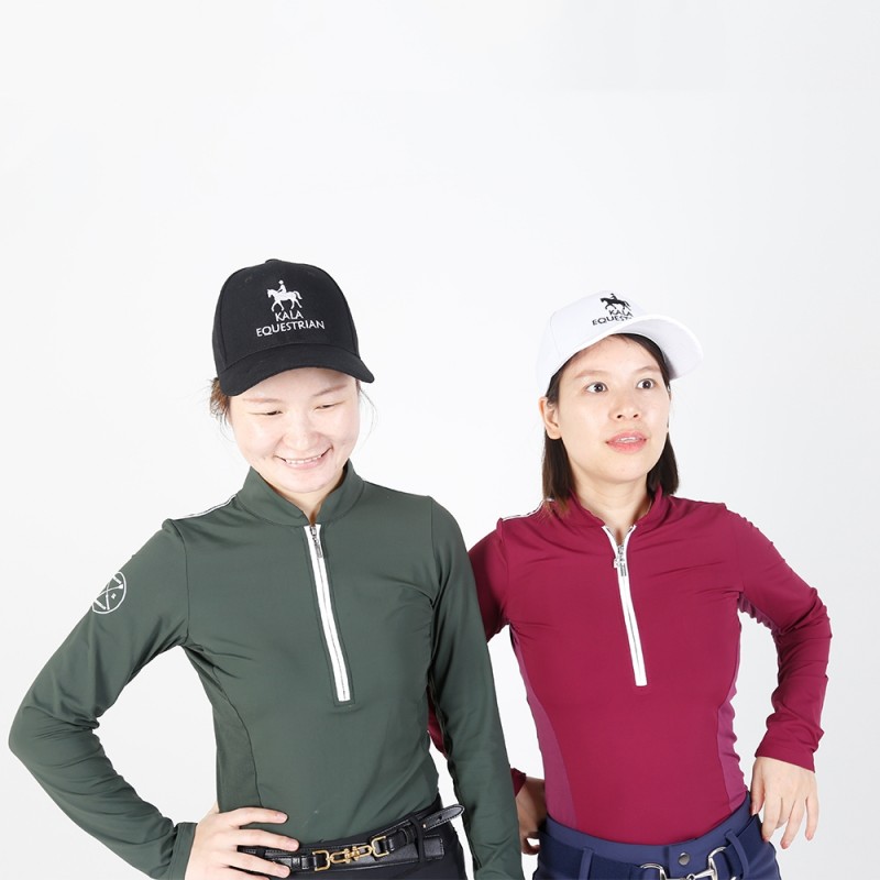 Caps-01 Custom Baseball Cap Horse Riding Equestrian Embroidery Hats for Men & Women 