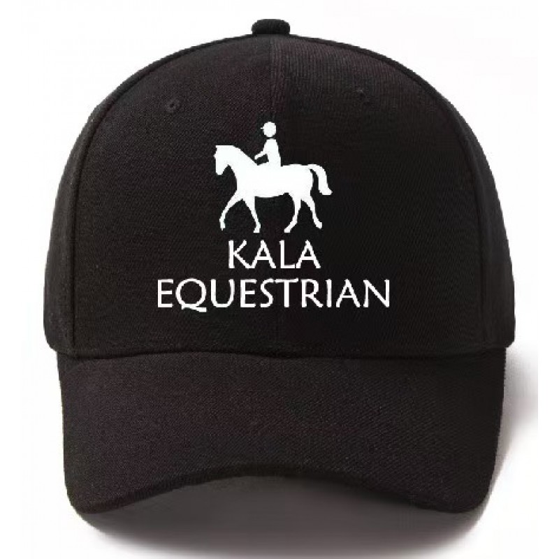 Caps-01 Custom Baseball Cap Horse Riding Equestrian Embroidery Hats for Men & Women 