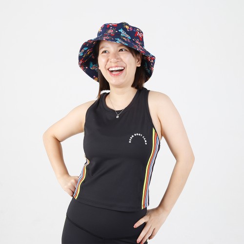 Caps-06  Equestrian Horse Print Bucket Hats for Men Women Luxury Plain Bulk Adult Unisex Cotton Customized Logo Bucket Hat 