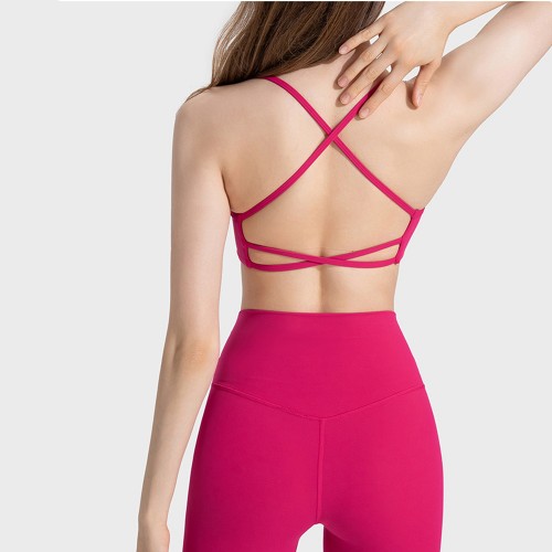 DW399 Backless Cross Sports Bra