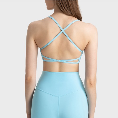 DW399 Backless Cross Sports Bra