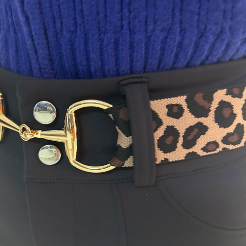 Horse Riding Snaffle Golden Bit Belts