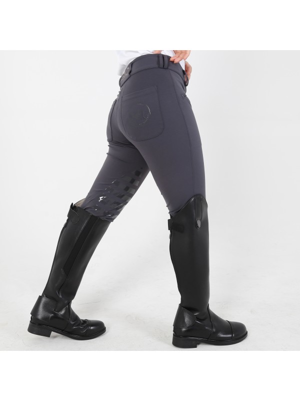 EQ-P04 350G 62%Nylon 38% Spandex Equestrian Pants No Inseam Horse Riding Breeches