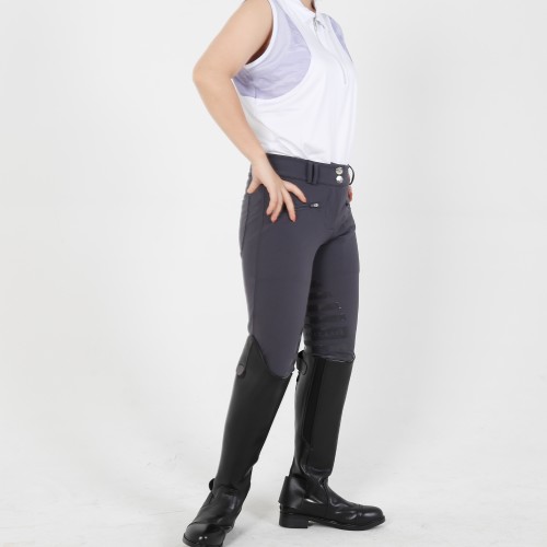 EQ-P04 350G 62%Nylon 38% Spandex Equestrian Pants No Inseam Horse Riding Breeches