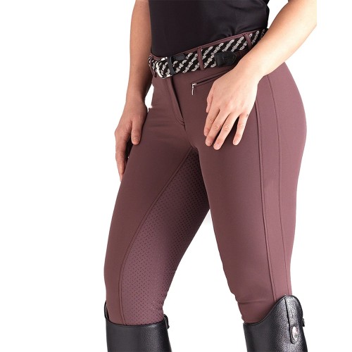 EQ-P11 320G 78%Polyester 22% Spandex Four way Stretch Full Seat Silicone Equestrian Breeches