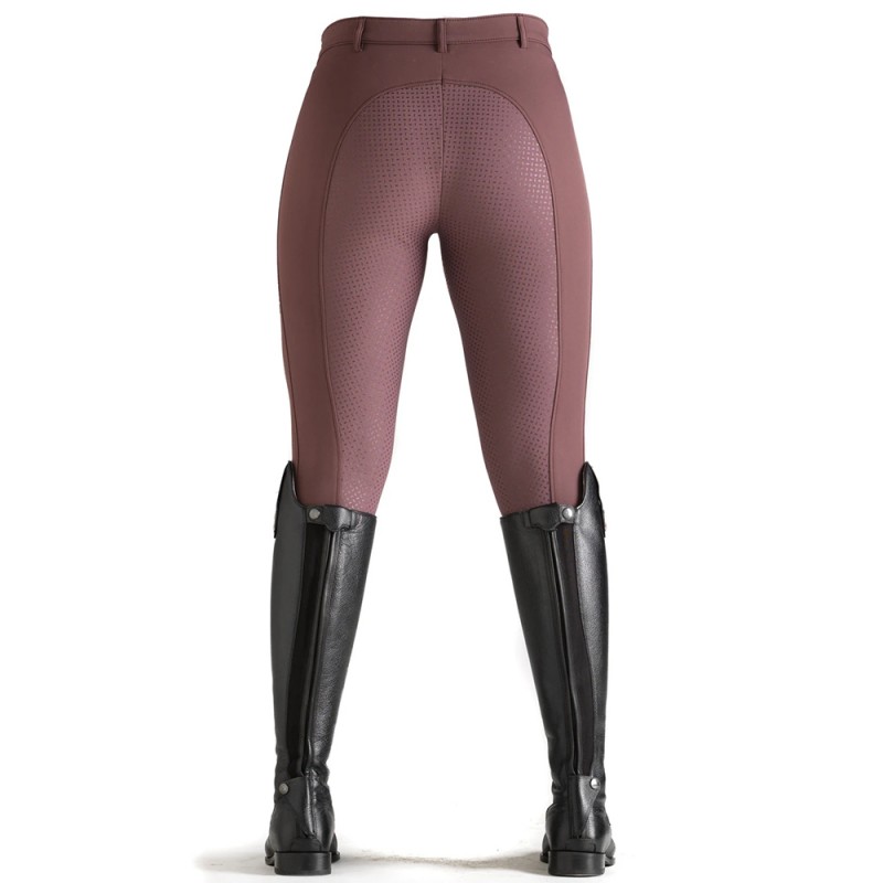 EQ-P11 320G 78%Polyester 22% Spandex Four way Stretch Full Seat Silicone Equestrian Breeches 