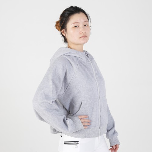 Hoodie 02 320G 95%Cotton 05% Spandex Equestrian Zipper Up Loose Fit French Terry Basic Hoodies