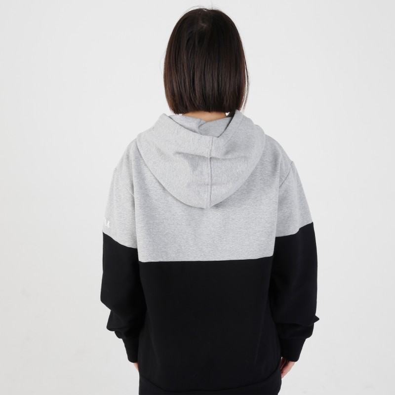 Hoodie 03 Patch Color Contrast Slim Fit Equestrian French Terry Hoodies 