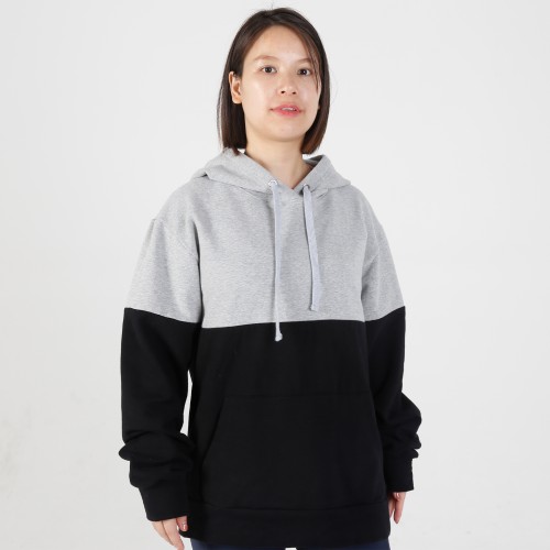 Hoodie 03 Patch Color Contrast Slim Fit Equestrian French Terry Hoodies