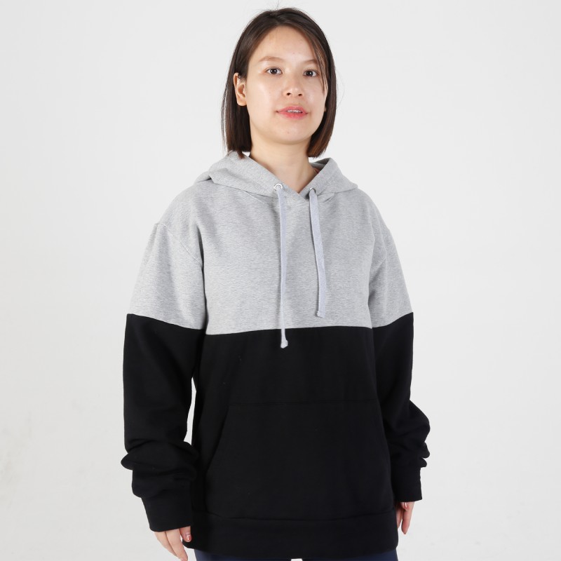 Hoodie 03 Patch Color Contrast Slim Fit Equestrian French Terry Hoodies 