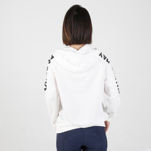 Hoodie 04 280G 95%Cotton 5% Spandex Printing Letter Sleeve and Logo  Loose Fit Equestrian Cotton Hoodies