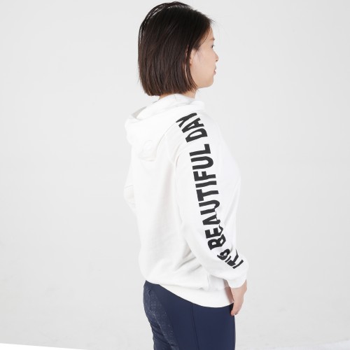 Hoodie 04 280G 95%Cotton 5% Spandex Printing Letter Sleeve and Logo  Loose Fit Equestrian Cotton Hoodies