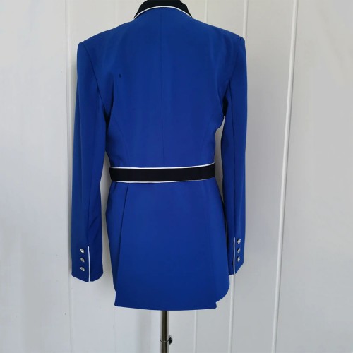 EQ-ShowJacket-05 350G 75% Nylon 25% Spandex-Competition Dressage Riding Shadbelly Show Coat