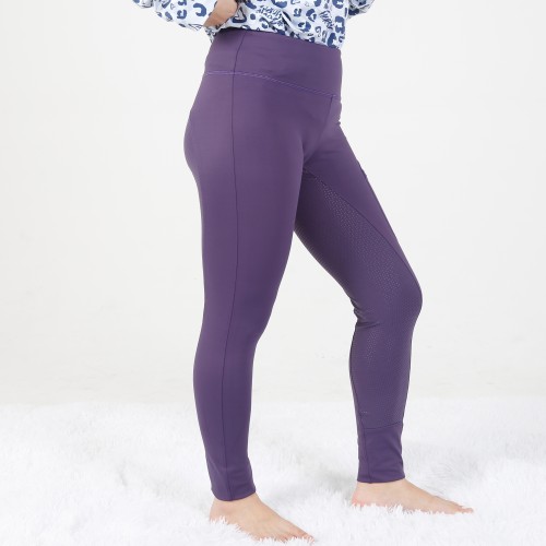 EQ-T01 320G 78%Polyester 22% Spandex side Pocket Full Seat Horse Riding Tights