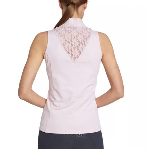 EQ-Tank 02 Equestrian Lace Collar Sleeveless Base Layer