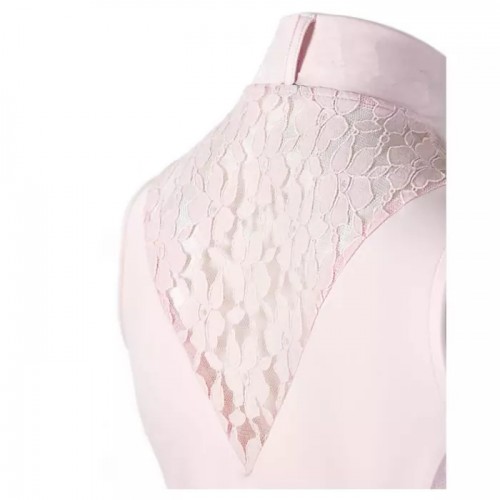 EQ-Tank 02 Equestrian Lace Collar Sleeveless Base Layer