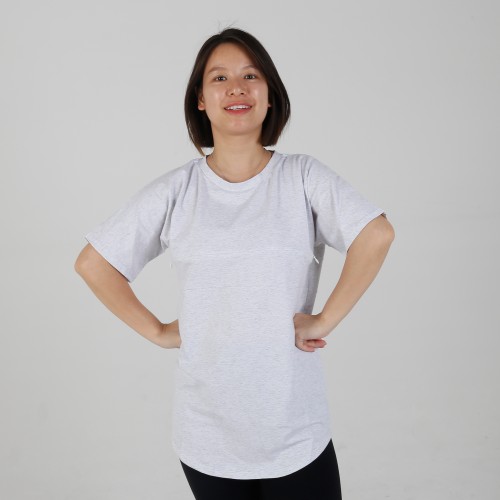 MN-T02 Ready To Send US Size Heather Color Women Breastfeeding Tee