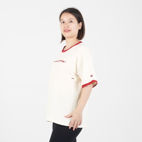 MN-T07 Custom Matermity&Nursing Tops with Mama Logo