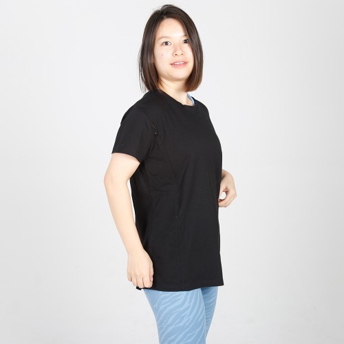 MN-T12 Wholesale Pregnant Clothes Plus Size Short sleeve Maternity Tee