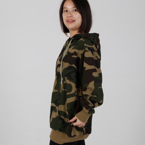 MN-N01 OEM Mama camouflage Maternity Hoodies Zip Access