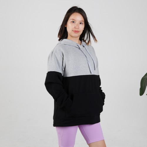 MN-N03 Custom Hidden zipper Easy Nursing for Mom BreastFeeding Hoodie Long Sleeve Plain Soft French Terry Fabric Winter Outdoor