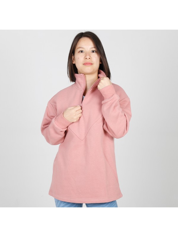 MN-N13 Wholesale 100% Cotton Breathable Breastfeeding Clothing Maternity Sweatshirt