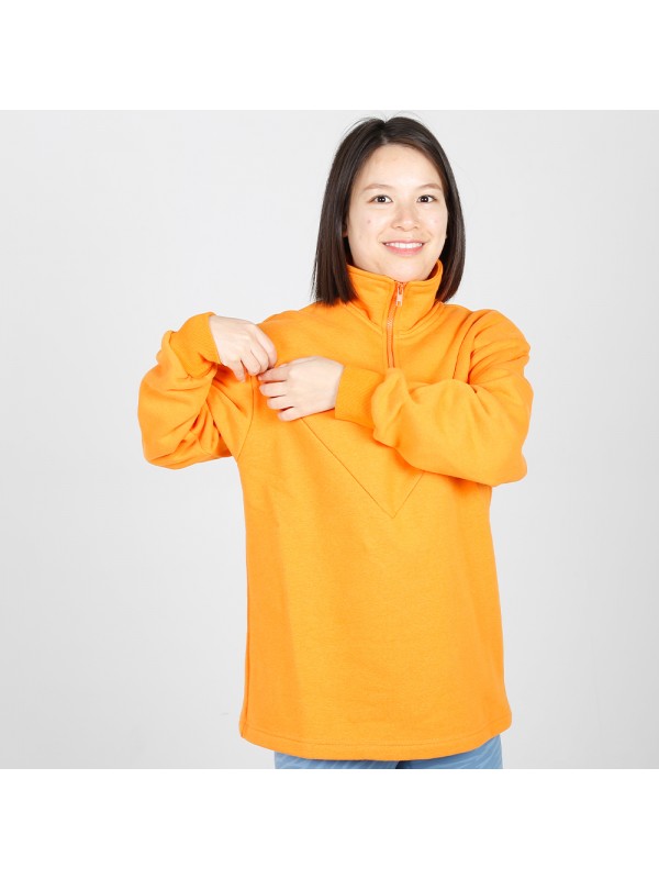 MN-N14 Moms Oversize Women Breastfeeding Clothes 100% Cotton Maternity Jumper