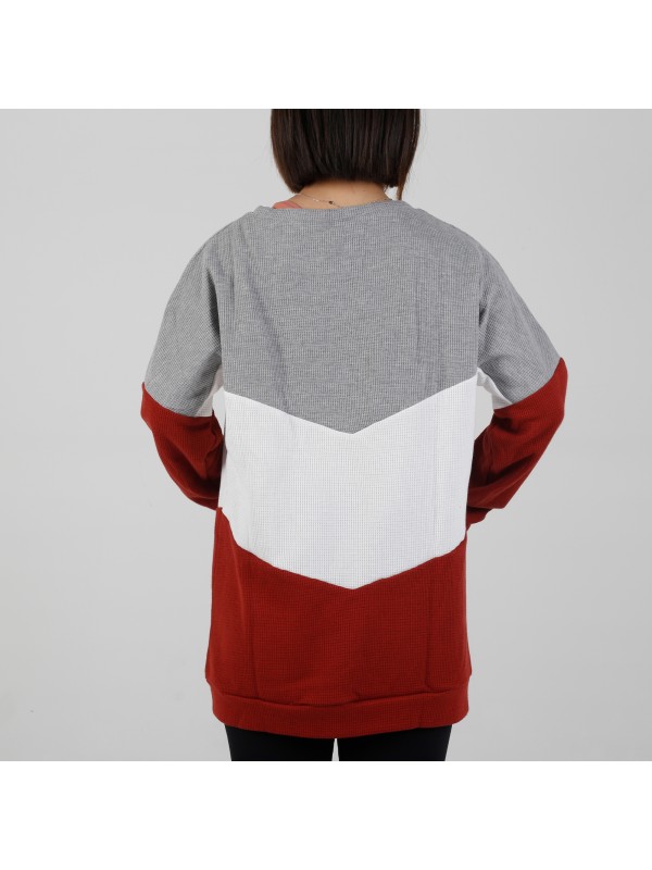 MN-N07 Custom Color Block BreastFeeding Sweatshirts 