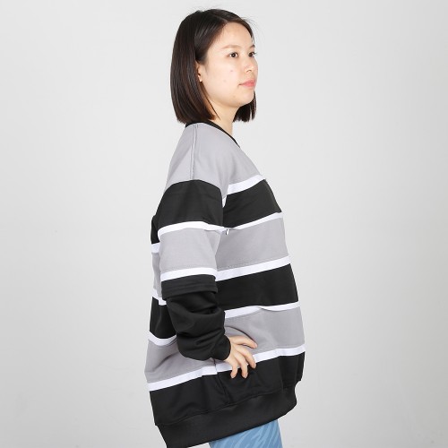 MN-N09 Stylish pregnant clothes Color Block BreastFeeding Sweatshirts With Hidden Zip For Bump