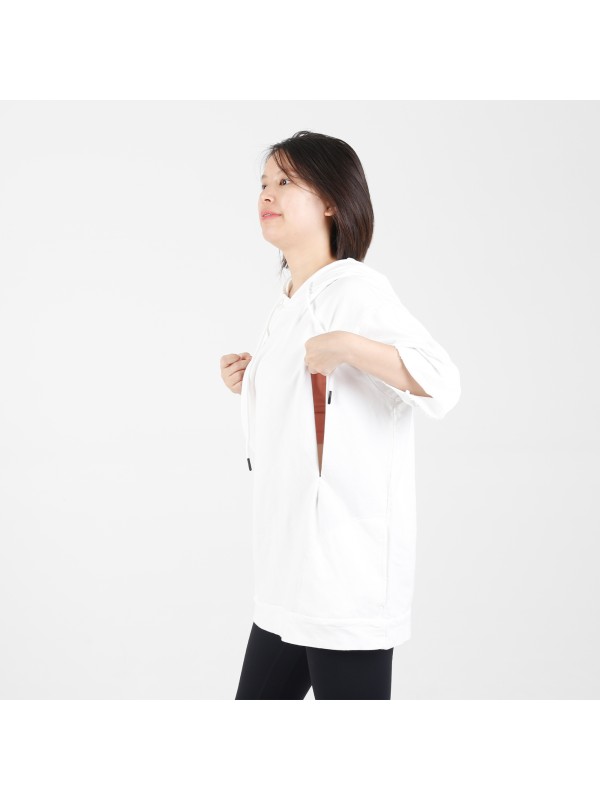 MN-N08 Short Sleeve BreastFeeding Sports Hoodies