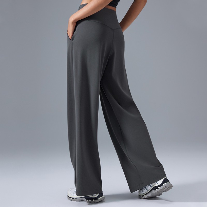 Women's Casual Wide Leg Quick Dry Breathable Yoga Pants 