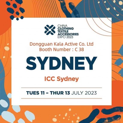  2023 Sydney China Clothing Textile &Accessoties Expo Invitation