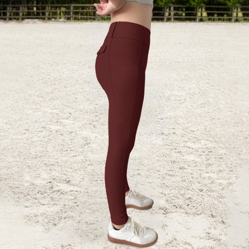Nice Equestrian Clothing Lady Competition Breeches Jodhpurs Horse Riding Pants Leggings