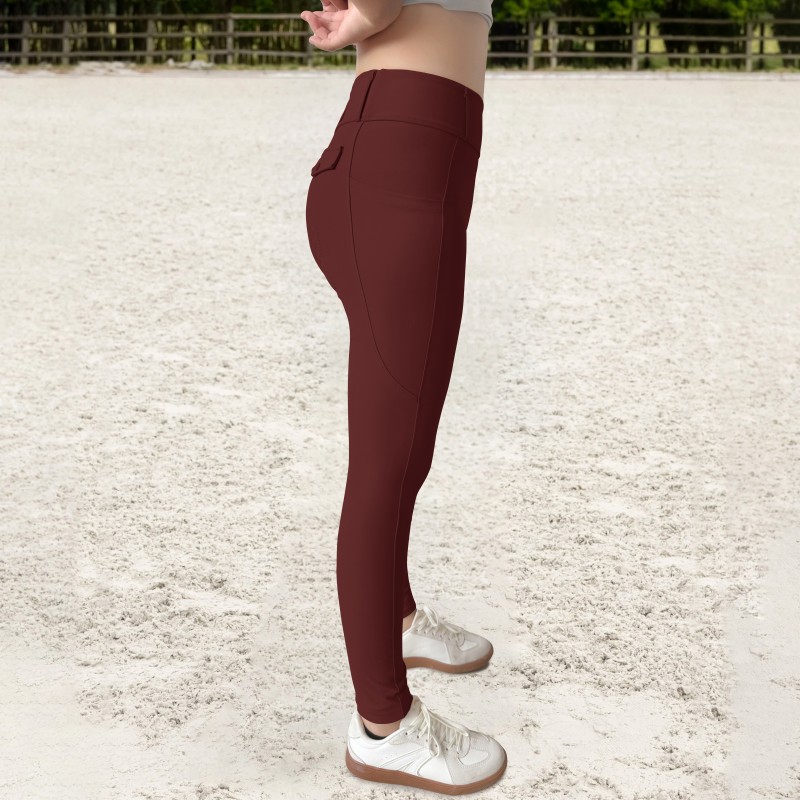 Nice Equestrian Clothing Lady Competition Breeches Jodhpurs Horse Riding Pants Leggings 