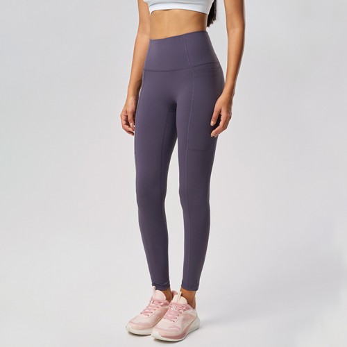 High Waisted Booty Lifting Yoga Pants with Pockets Tummy Control Stretch