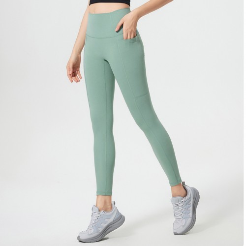 High Waisted Booty Lifting Yoga Pants with Pockets Tummy Control Stretch 
