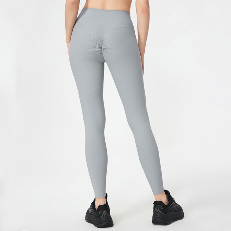 Women's Shaping Ruched Peach Buttock Fitness Yoga Pants 
