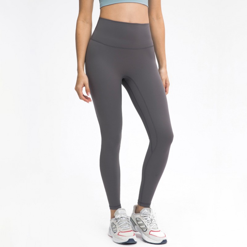Women's European American Style Workout Leggings Double Sided Fleece Yoga Pants 