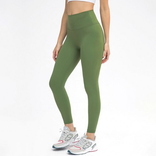 Women's European American Style Workout Leggings Double Sided Fleece Yoga Pants